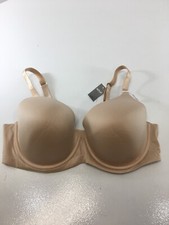 Aerie Womens Full Coverage Lined Bra Solid Color Beige Size 38DD NWT