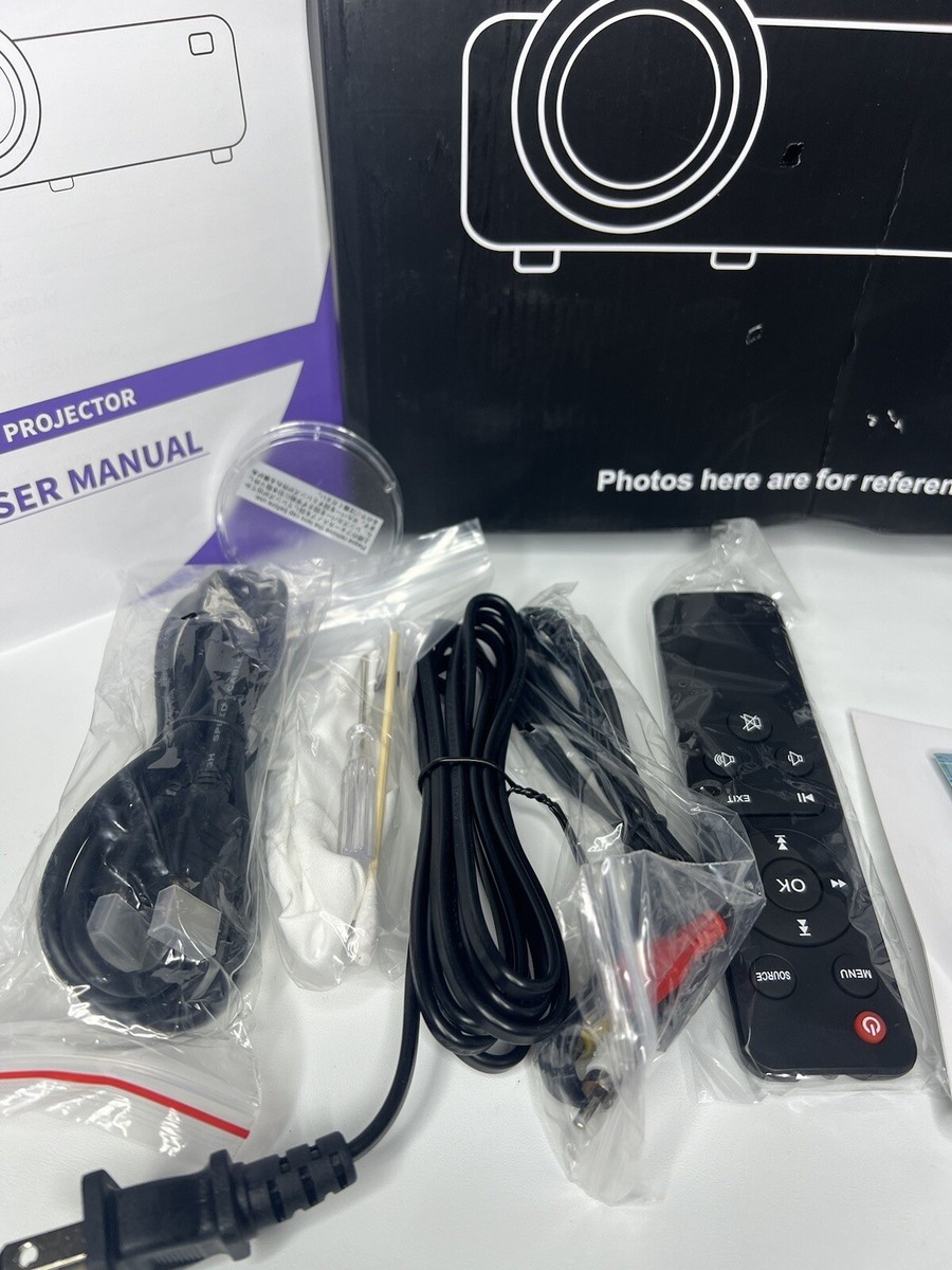 HANWIND CC02 - Mini Projector with 5G WiFi and Bluetooth, White | eBay