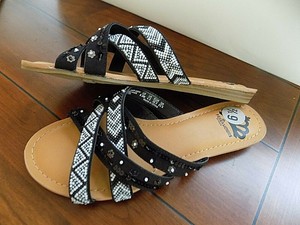 fergalicious white sandals