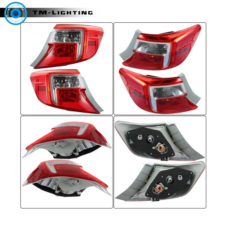 2012 2013 2014 Toyota Camry LE XLE Hybrid Rear Bumper Cover – Stock OEM - Foto 3