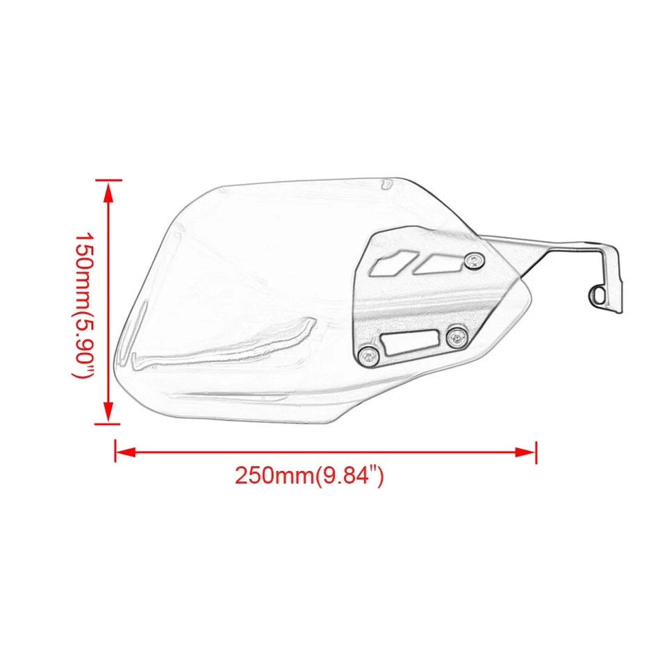 Protector protector de guardamanos de motocicleta para BMW K1600B K1600GT K1600GTL 2017-2020 Foto 4 de 4