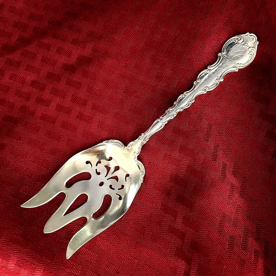 Tenedor para servir ensalada GORHAM "ESTRASBURGO" ESTERLINA Foto 4 de 4