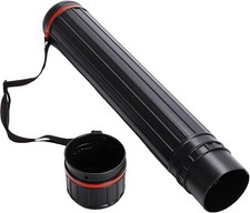Adjustable Poster Tube 76 -125 CM Diameter is 12 CM Plastic Fishing Rods Storage