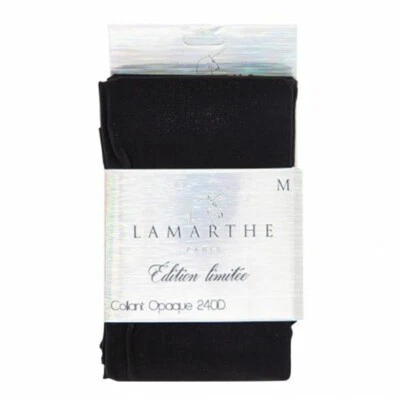 Collants femme Lamarthe 90%Polyamide Couleurs Noir Neuf !!!