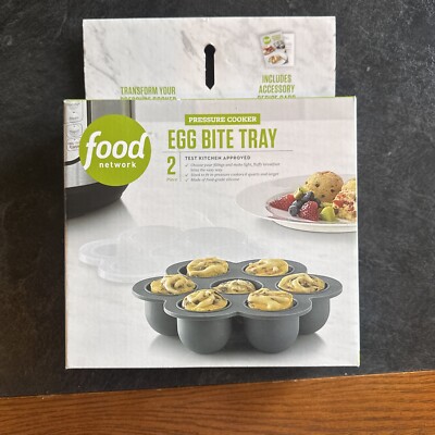 The Food Network  2 Piece Egg Bite Tray For Pressure Cooker BRAND NEW