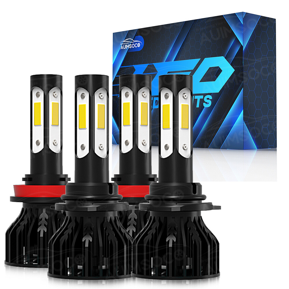 4x 9005 H11 LED Headlight Bulbs High Low Beam Combo for Mazda CX-5 2013-2016  