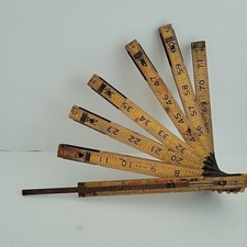 VTG Brass Slide Extension Rule Brass Slide USA MADE No 46