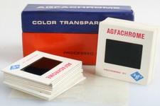 AGFACHROME COLOR TRANSPARENCIES IN ORIGINAL BOX
