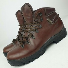 Lomer Boots Hiking Walking Leather Vintage Retro