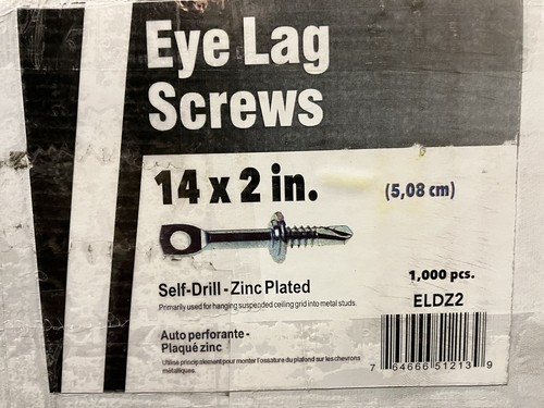 1000 Stck. Pro-Twist® Selbstbohrer/Wasserhahn Metall Augenverzögerungsschrauben 1/4 x 2 Zoll Artikelnummer ELDZ2 - Bild 7 von 7