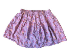 OSH KOSH B'GOSH Girls Skort Skirt Purple Shorts Size 8/8A Floral Summer Bottoms