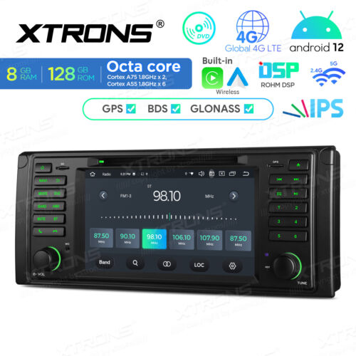 Android 12 Autoradio 8G RAM 128G Octa Core GPS 4G LTE IPS für BMW 5er E39 530 - Bild 24 von 24