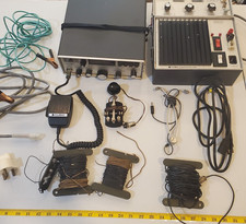 Cubic Communications Diplomat 150 C-D Ham Radio Set Transceiver Accessories 1980