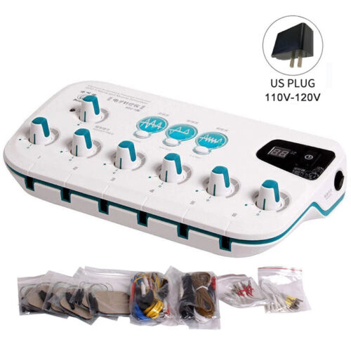 Elettrostimolatore agopuntura EMS terapia fisica macchina stimolazione agopunto - Foto 10 di 10