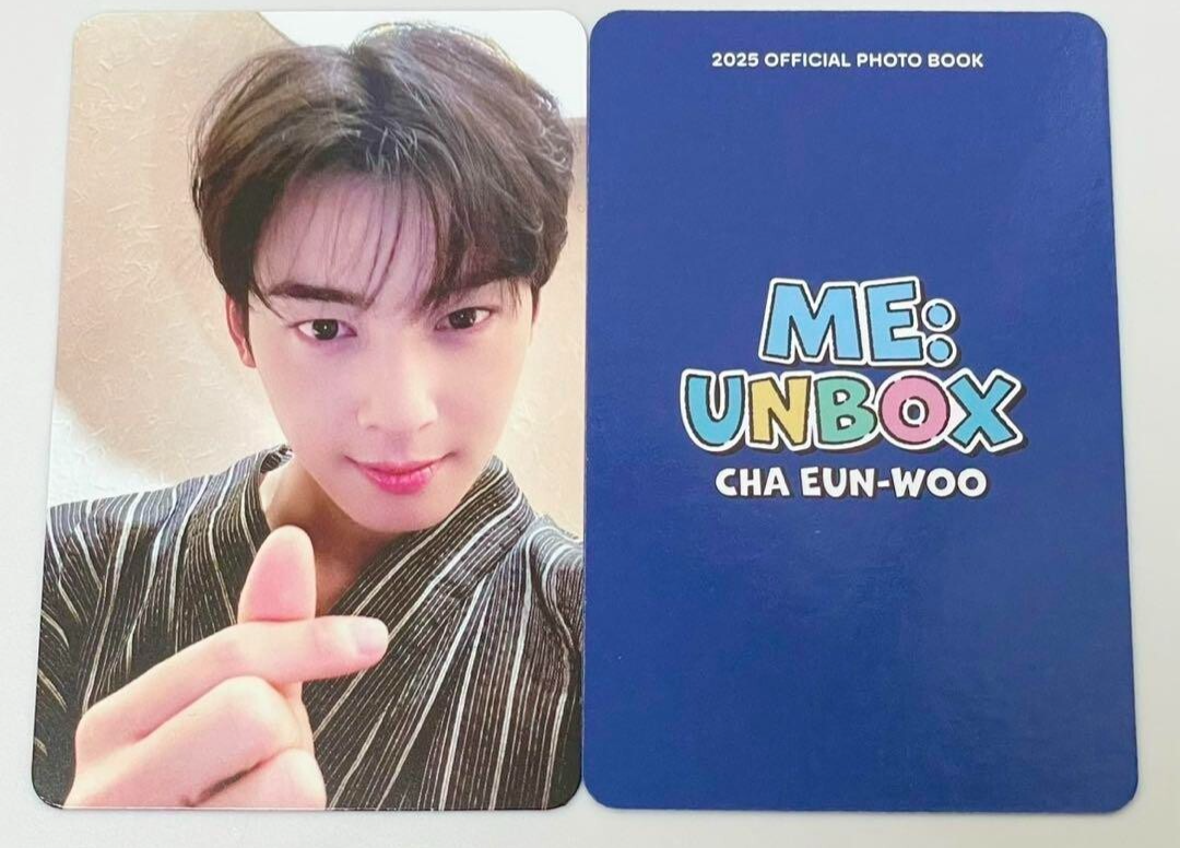 チャウヌ ウヌ ファンミーティング 写真集 LP ポスター トレカ 未開封 チャウヌ ウヌ ファンミーティング 写真集 LP ポスター トレカ 未開封