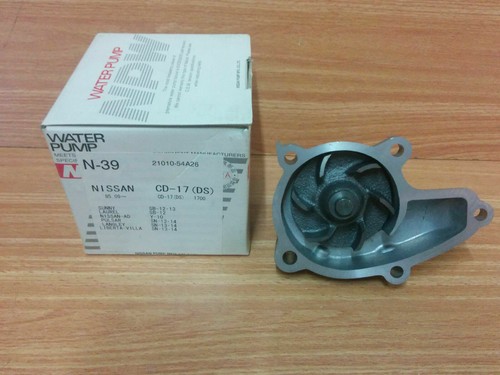 Water Pump for Nissan Sunny Pulsar Laurel Ad Liberta Langley 1.7 Diesel CD17 - Picture 2 of 3