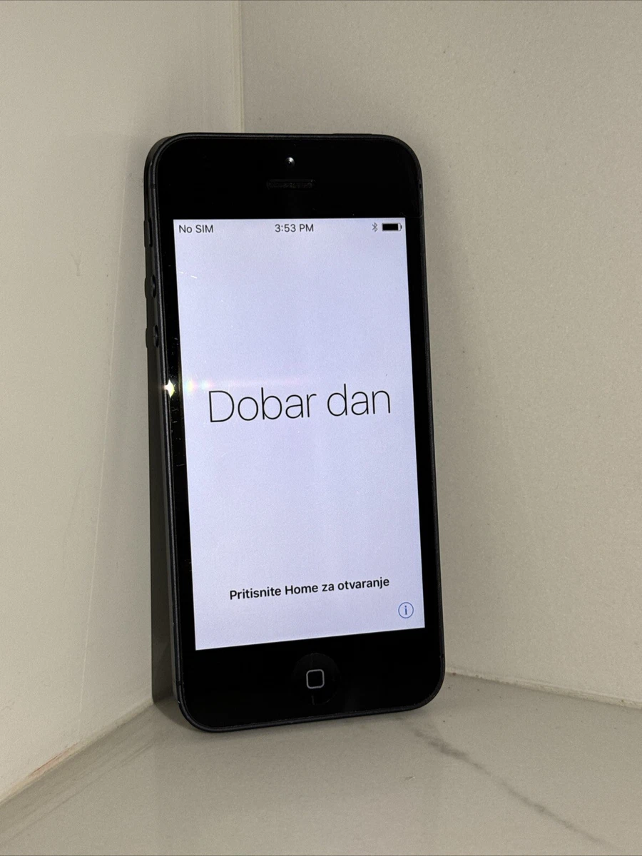 Apple iPhone5 32GB 黒 本体 (箱入り) Apple iPhone 5 -16GB-32GB-64GB -Black and White color SIM FREE | eBay