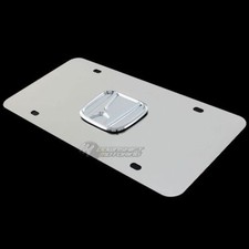 3d Chrome Honda Front Mirror Stainless Steel License Plate Frame Civic Accord