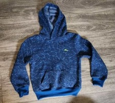 Tommy Bahama Blue Pullover light weight hoodie small 5/6 boys