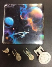 STAR TREK ENTERPRISE STARSHIP SPACESHIP KLINGON BATTLE CRUISER LOT Kirk Spock