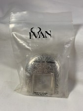 Ivan 3 pc Silver e Buckle and Slide Set