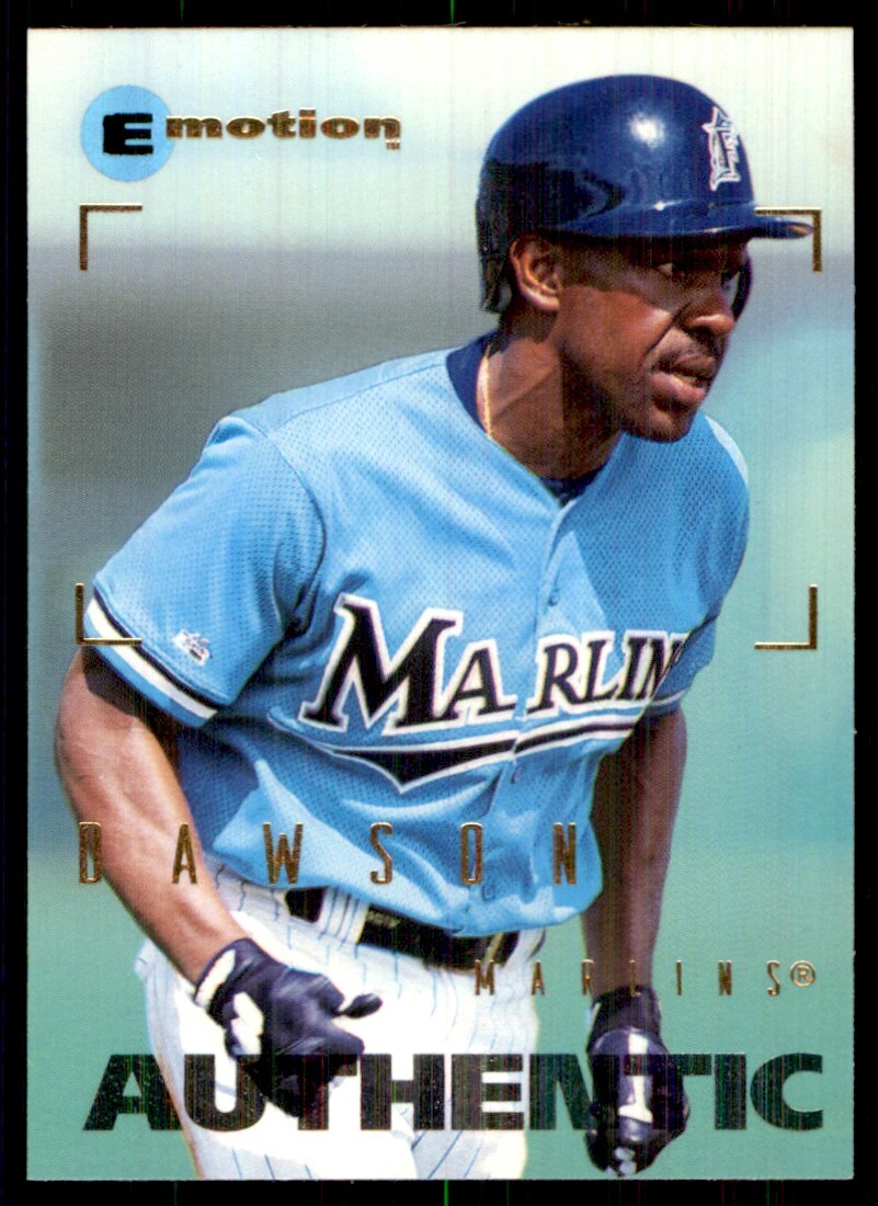 1995 SkyBox E-Motion Andre Dawson Florida Marlins #129