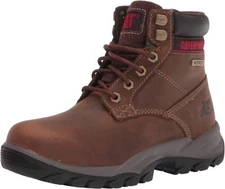 Caterpillar Womens DRYVERSE 6" WP Soft Toe Casual Work Boots D.Beige