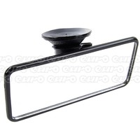 Summit RV30 Flat Interior Mirror Rear View Suction Cup Fit Driving Glass