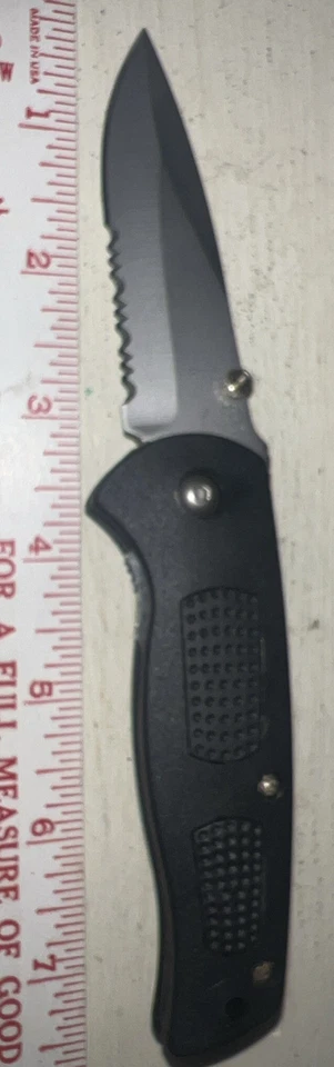 Cuchillo de bolsillo para cubiertos escarcha Delta Ranger clip para cinturón hoja SS Foto 3 de 4