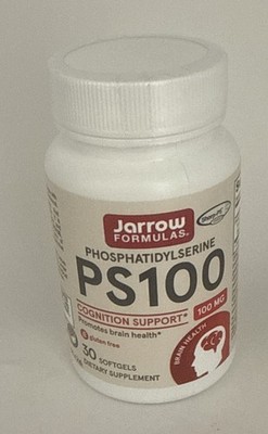 Jarrow Formulas Phosphatidylserine PS100 Cognition Support 100 mg 30 Softgels