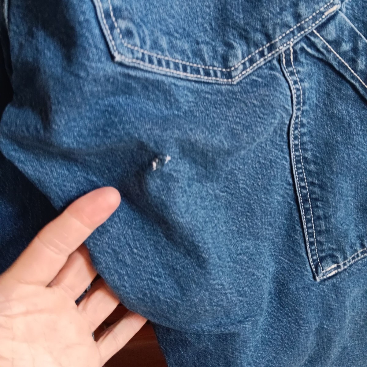 Vintage Y2K Carpenter Jeans Levis 29x28 Workwear Denim Red Tab