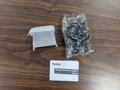 NEW Open Box Yealink EHS36 Wireless Headset adapter
