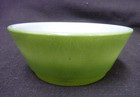 VINTAGE AVOCADO GREEN SMALL CEREAL BOWL ANCHOR HOCKING  FIRE KING Made In USA — photo 3