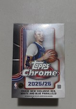 2025-26 Topps Chrome NBA Basketball Blaster Value Box FACTORY SEALED NEW In Hand