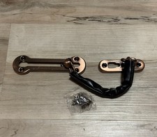 NEW door lock chain security antique brass copper bronze