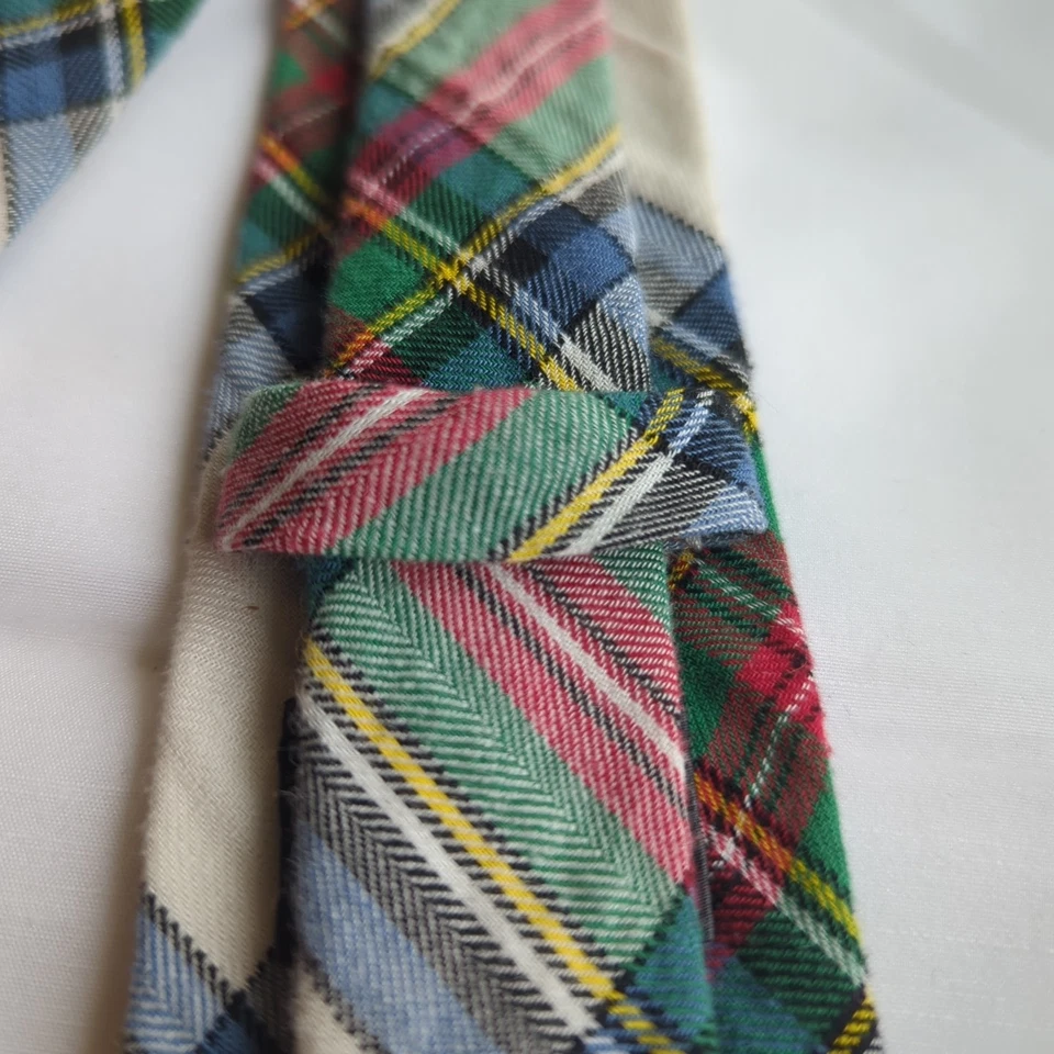 Corbata ajustada a cuadros Crewcuts 52 pulgadas. Corbata para niños. Foto 4 de 4