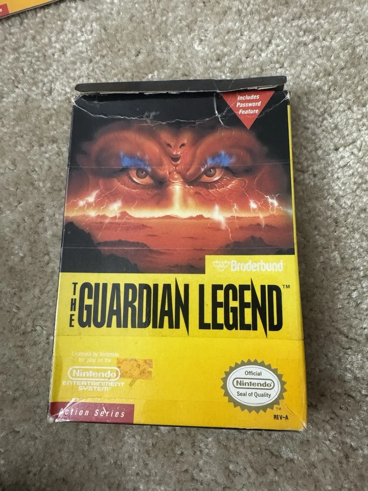 The Guardian Legend (Nintendo NES, 1989) w/ Box & Manual – Tested - Image 4 of 4