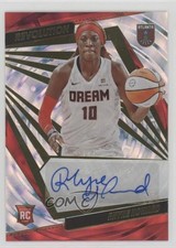 2022 Panini Revolution WNBA Auto Fractal 3/99 Rhyne Howard #AG-RHW Auto 00zd