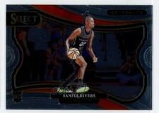 2025 Panini Select WNBA Snapshots Saniya Rivers #9 Rookie RC 19lz