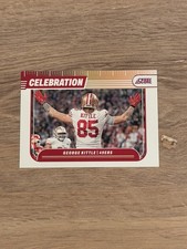 2024 Score - Celebration George Kittle #C-GKE Red Score Logo - Color Match!