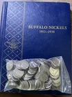 Buffalo Nickels Bulk More Than 3/4ths Full Dates Book Has Some Gems