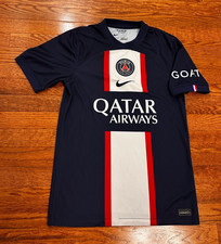 Nike Paris Saint Germain PSG 22/23 Home Soccer Jersey Kit Mens Small GOAT Qatar