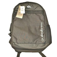 Quiksilver Booker Medium Backpack School Work Gym Black FREE SHIP Laptop