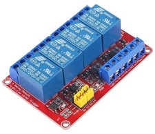 DC 12V 4 Channel Relay Module Board Shield Support High or Low Level 12V-4 way