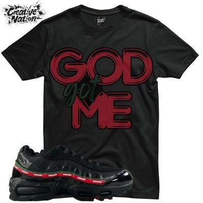 Shirt To Match Black Unisex Tee GOD Got Me Shirt
