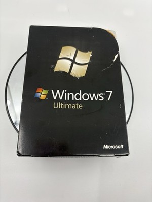 Microsoft Windows 7 Ultimate 32 Bit only Full Version DVD with Product Key COA