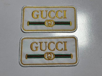 Vintage Embroidered Patch Iron-on / Sew-On (Set Of 2)