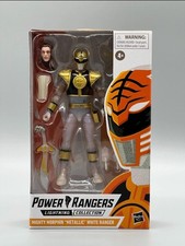 WHITE RANGER Metallic Lightning Collection MMPR Mighty Morphin Power Rangers