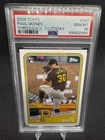 2024 Topps Throwback Thursday Paul Skenes #107 PSA 10 Rookie Card