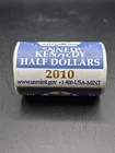 2010 - D KENNEDY HALF DOLLAR MINT WRAPPED ROLL